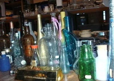 Varor i second-hand butiken