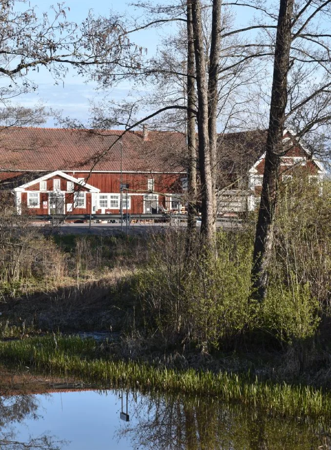 Interiör från Strömsbacka Återvinning